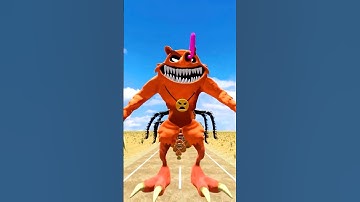 ALL FORGOTTEN SMILING CRITTERS VS THE POU BOU