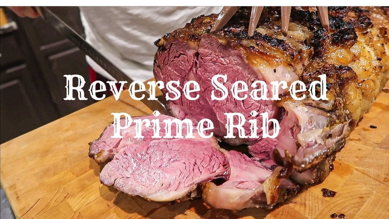 Prime Rib Roast (Standing Rib Roast) - Reverse Sear Method - Drive Me Hungry