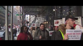 MTA workers calling for more protection: 'There should be officers at all 450 terminals'