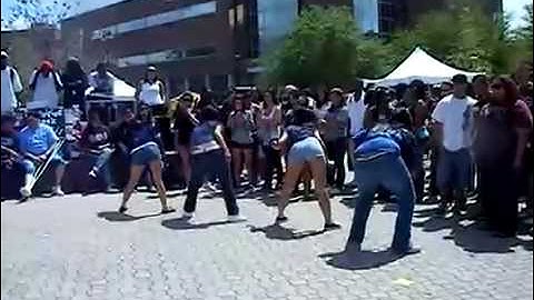 Epsilon Chapter of Delta Phi Lambda performing at Yard Show Spring 2009