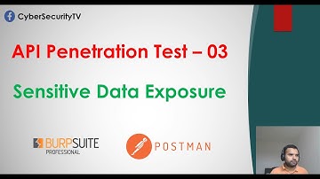 API Penetration Test | Exploit Sensitive Data Exposure | 03