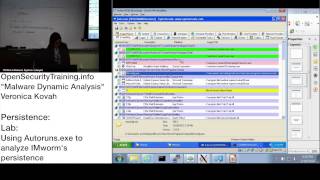 Dynamic Malware Analysis D1P18 Persistence Lab IMworm with Autoruns