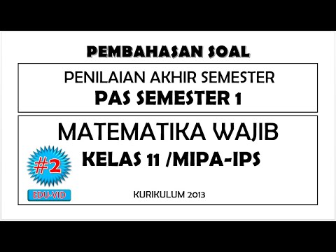 Soal matematika xi ips semester 2