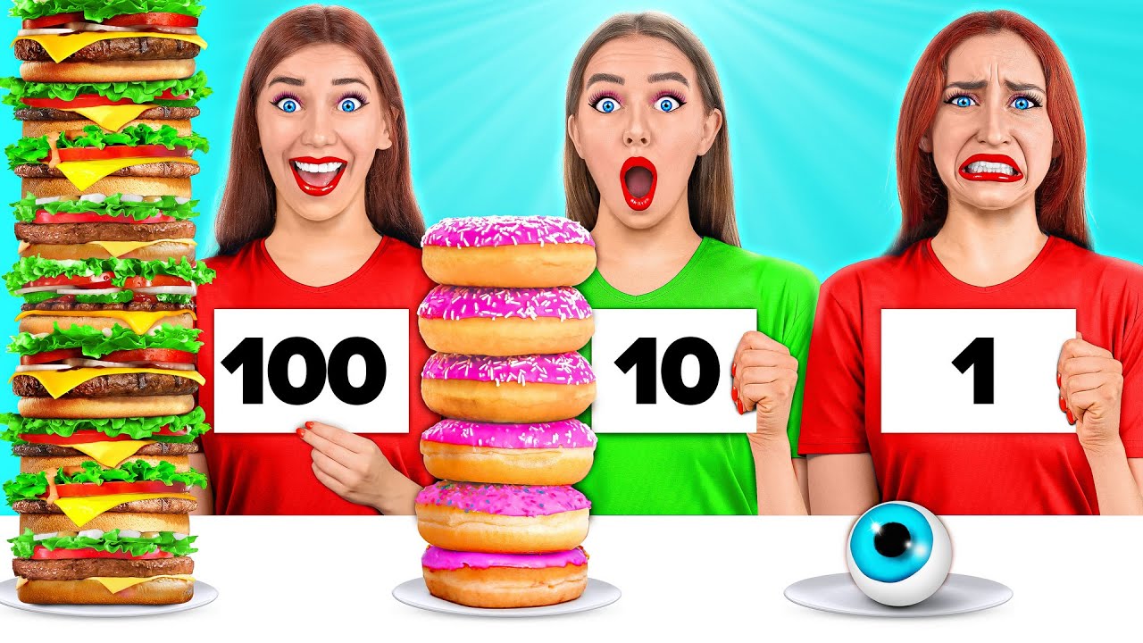 Tantangan 100 Lapis Makanan #5 Multi DO Challenge