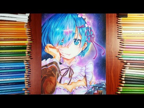 Rem Re Zero Drawing - My Anime Art by DrawingTimeWithMe on DeviantArt