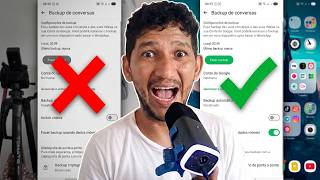 Como ATIVAR a OPÇÃO de Fazer Backup usando os Dados Móveis no WhatsApp
