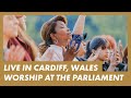 Live cardiff wales  presence worship on the streets  prayer for israel  the world  the senedd