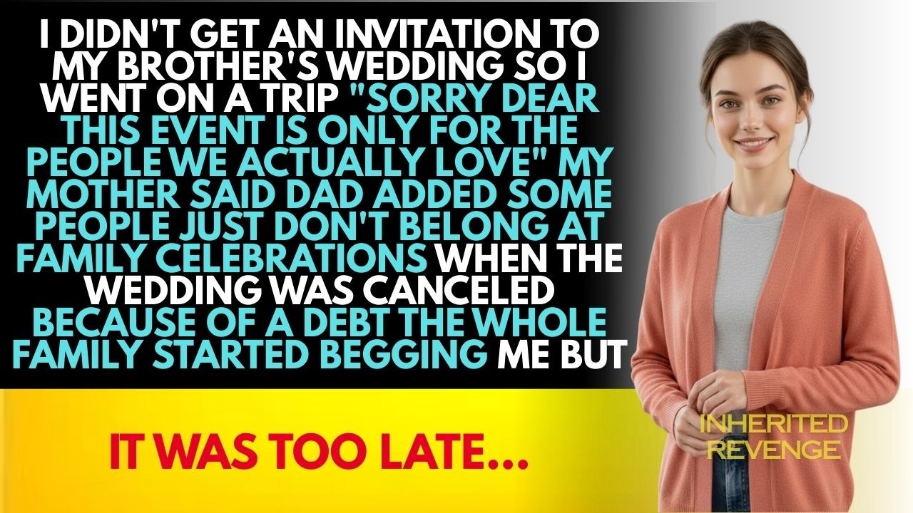 I Didn't Get INVITATION To My BROTHER'S WEDDING, So I Went On A TRIP 