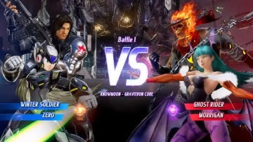 MARVEL VS. CAPCOM: INFINITE Winter Soldier,Zero Alt. Gameplay In Arcade Mode