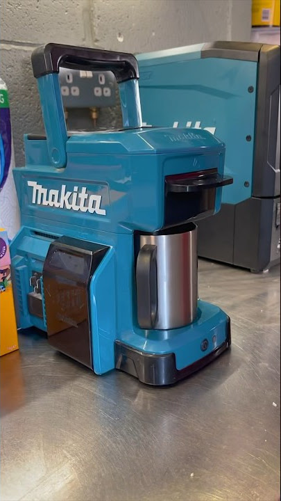 Start the Day with the Makita Coffee Maker