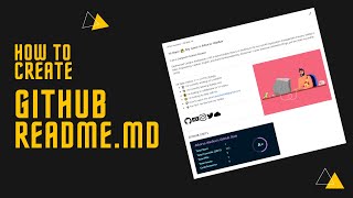 HOW TO CREATE GITHUB README (PROFILE)