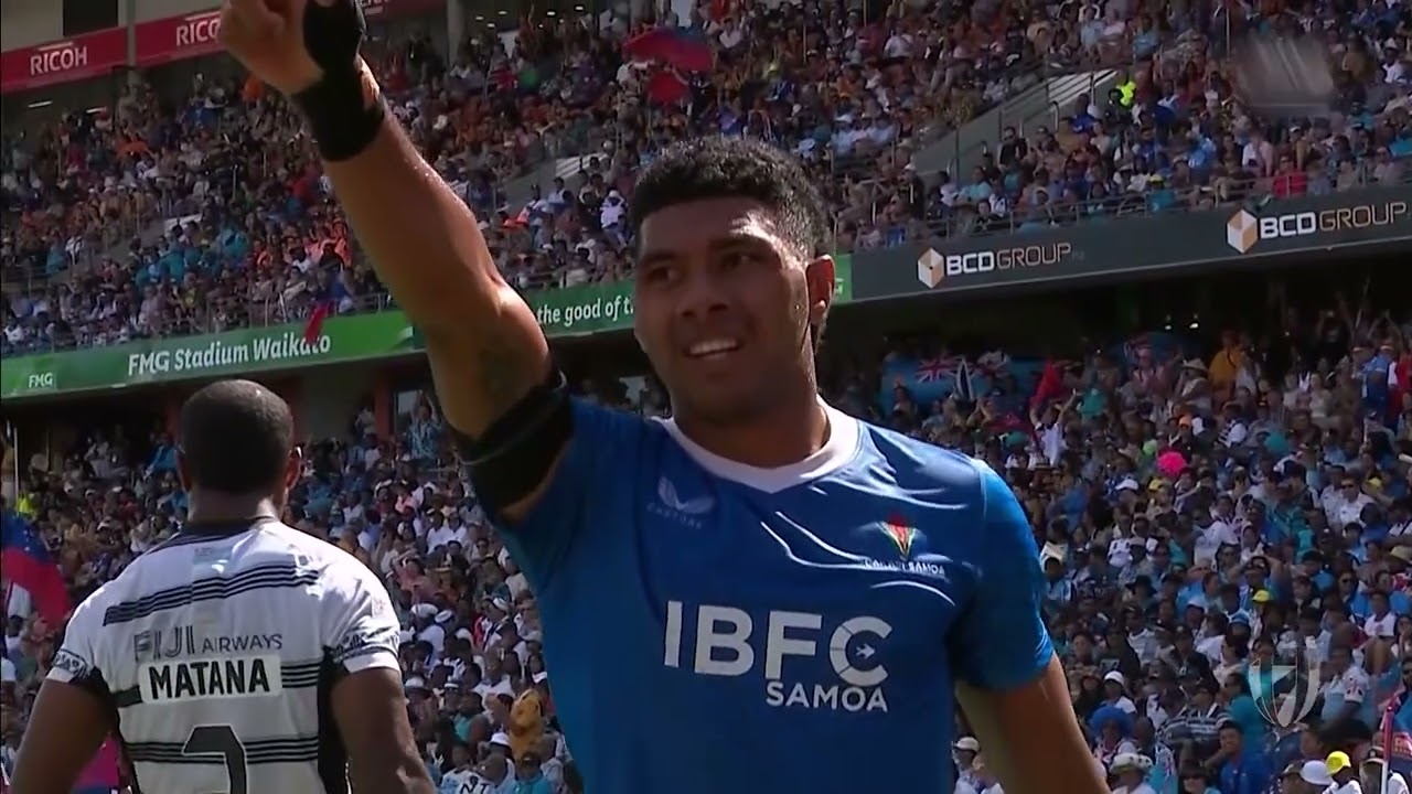 Samoa vs Fiji Hamilton 7s 2023