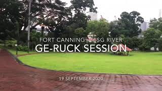 An Urban Ge-Ruck Session in the city! From a top of a hill down a valley and up the hill again!