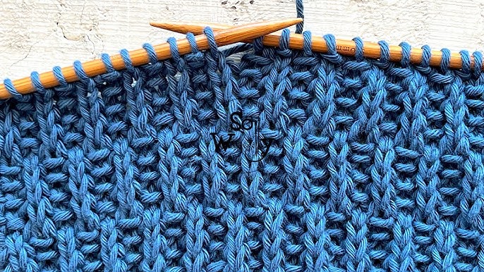 How to knit the Basket stitch: Chunky and cozy - So Woolly