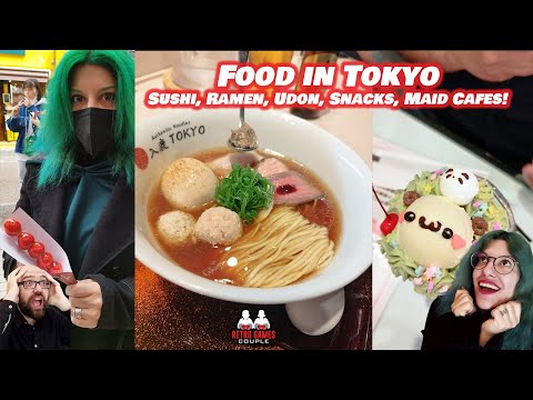 Food In Tokyo: Sushi, Ramen, Udon, Maid Cafes, Snacks and more! (RGC Japan.12/2023)