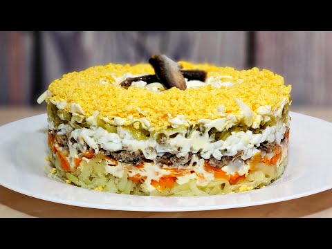 Видео рецепт Салат со шпротами