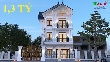 CỰC PHẨM 3 TẦNG MÁI THÁI KIẾN TRÚC TÂN CỔ ĐIỂN ĐẸP VƯỢT THỜI GIAN