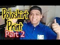 Dark Transfer Paper Polo Shirt Print 2 Extra income T shirt Printing Business SirTon Prints