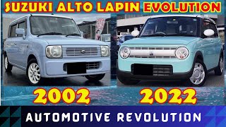 Suzuki alto lapin evolution 2002-2022 I alto k10 2022