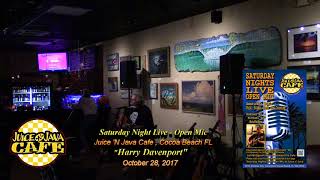 Harry Davenport @ Juice 'N Java Cafe Open Mic  10.28.17