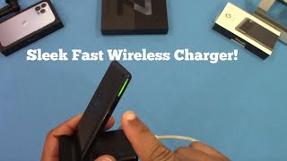 INIU Wireless Charger, 15W Qi-Certified Fast Charging Stand with Sleep-Friendly Adaptive Light!