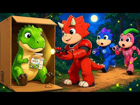 PYRO Found A T-Rex DINOSAUR | Dino Action Animation | DinoCrew