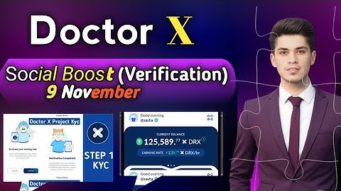 how to verify doctor x with twitter X | doctor x new social boost | doctor x | ice Blockchain