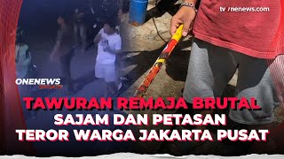 Petasan Meledak di Atap Rumah, Tawuran Remaja Bersajam Teror Warga Sawah Besar | OneNews Update