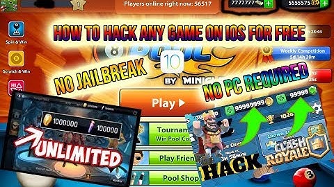 How To Hack Any Game You Want In IOS 11-10 For Free Without Any Jailbreak/PC [WORKING 2018]