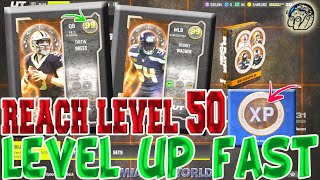 REACH MUT LEVEL 50 FAST! DOUBLE XP! FREE 99 S6 PLAYER! LEVEL UP FAST! Madden 24 Ultimate Team