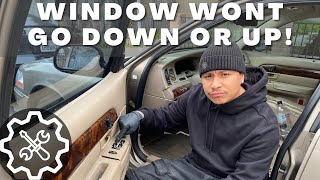 Fixing a Stuck Window: Replacing Window Regulator on a Mercury Grand Marquis