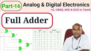 Full Adder in tamil