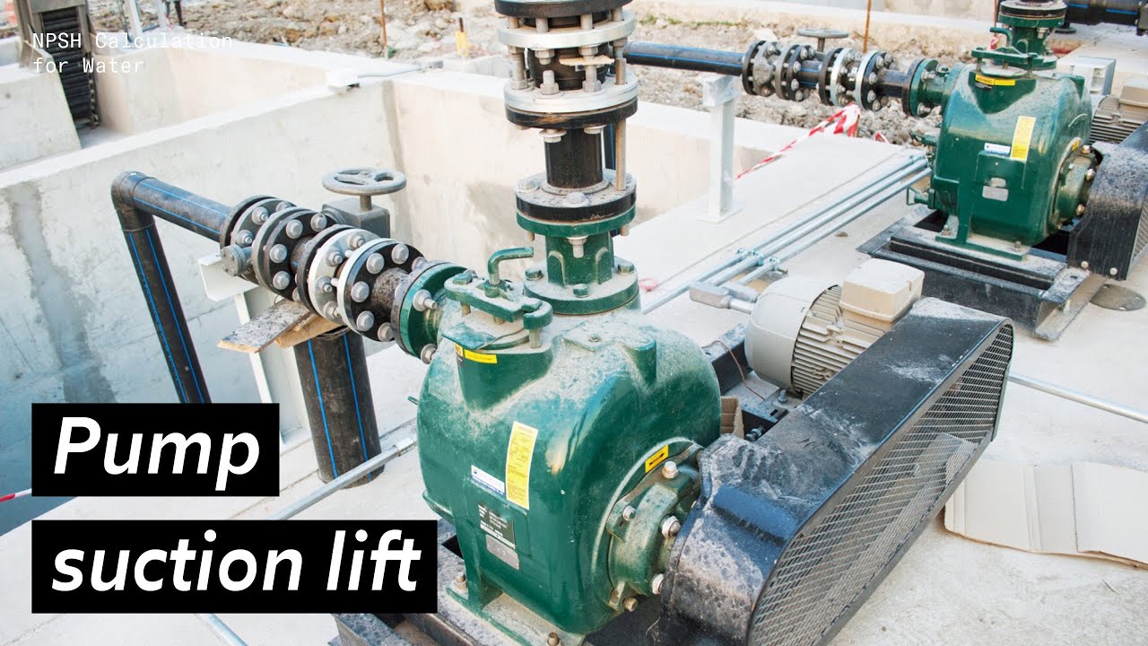 Pump Suction Raft Pump SUCTION LIFT explained - YouTube