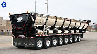 The most advanced dump trucks and trailers You have to see ▶ 8 axle Trailer