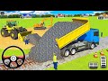 Road Builder Simulator 2025 - City Construction JCB Games - Android Gameplay