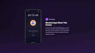 How to Block Distracting Apps on Android | MindfulLock Blacklist Mode screenshot 4