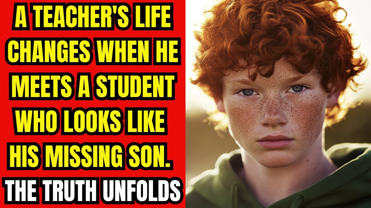 SHOCK ! A Teacher Meets a Student Who Looks Like His Missing Son—Will