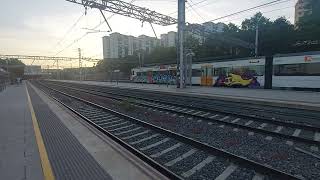 Tren Dodotis Saliendo De Hospitalet De Llobregat 20.05.2022
