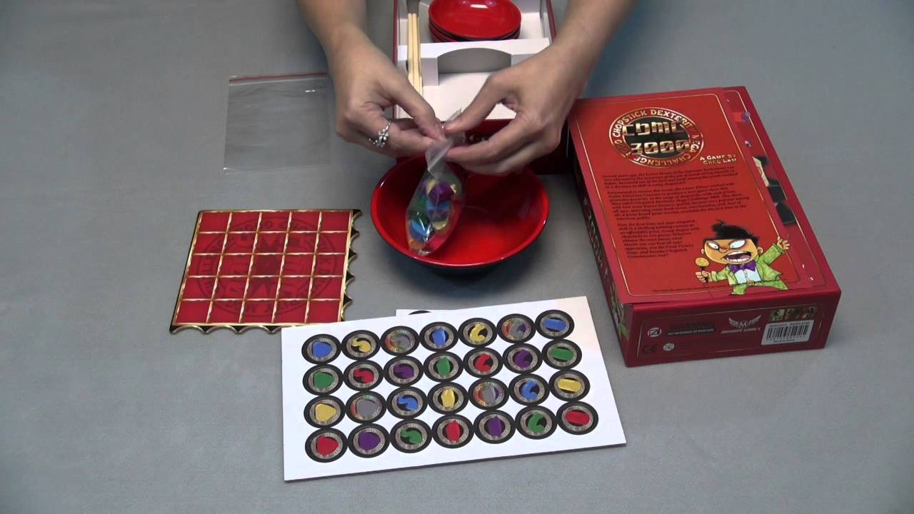 CHOPSTIX DEXTERITY MEGA CHALLENGE 3000 GAME OPENING YouTube