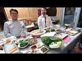 Dinner at mountain Jiri with Tatu