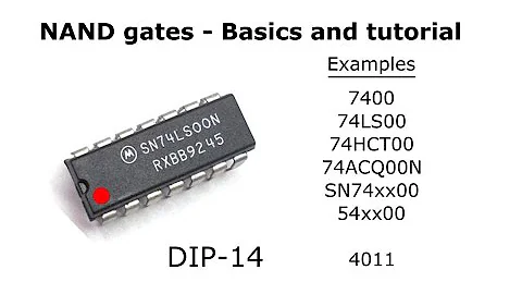 NAND gates - Basics and tutorial