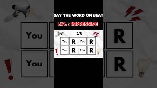 Say The Word On Beat | LEVEL: IMPRESSIVE