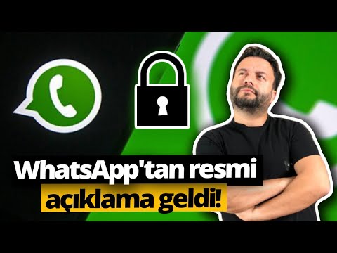 WhatsApp'tan resmi açıklama geldi!