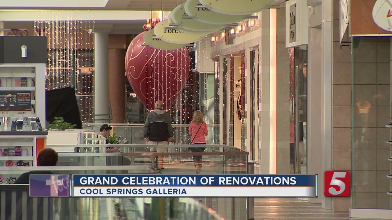 Cool Springs Galleria Celebrates Completed Remodel YouTube