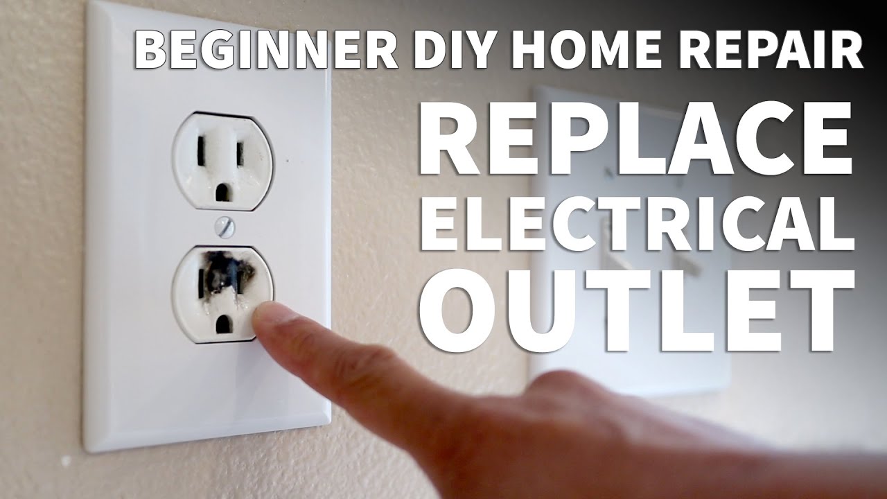 How To Remove An Outlet How to Replace an Electrical Outlet – Replace Burnt Out Electrical Outlet  and Old Damaged Socket - YouTube