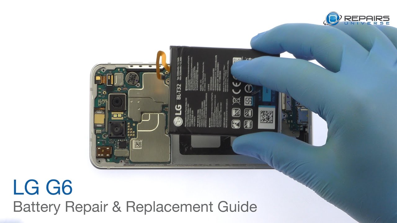 LG G6 - Замена батареи