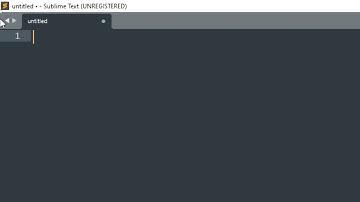 Menu Bar Disappears How to show menu bar  in Sublime Text