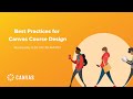 Best Practices for Canvas Course Design