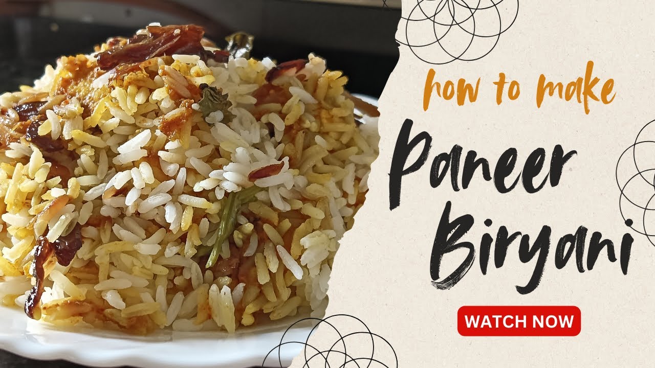 Paneer Biryani Recipe | पनीर दम बिर्यानी | Veg Biryani Recipe | Restaurant Style Paneer Biryani