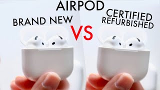 Brand New AirPod's Vs Certified Refurbished AirPod's! (Which Should You Buy?)